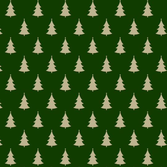 Trees on Kraft Gift Wrap
