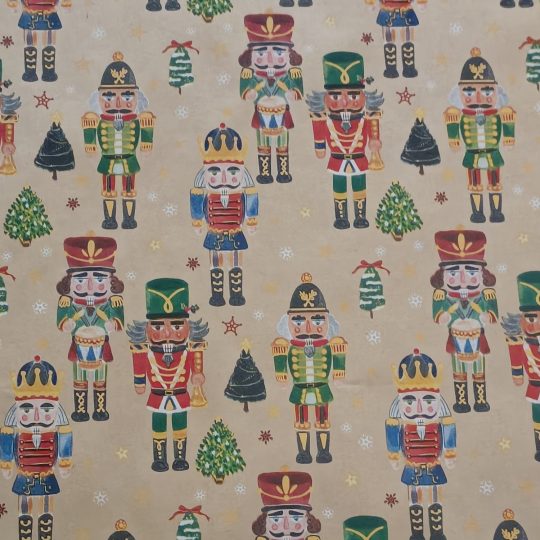 Nut Cracker Gift Wrap