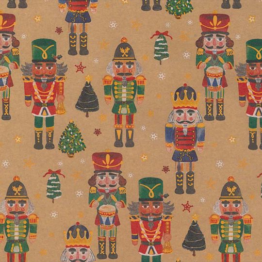 Nut Cracker Gift Wrap