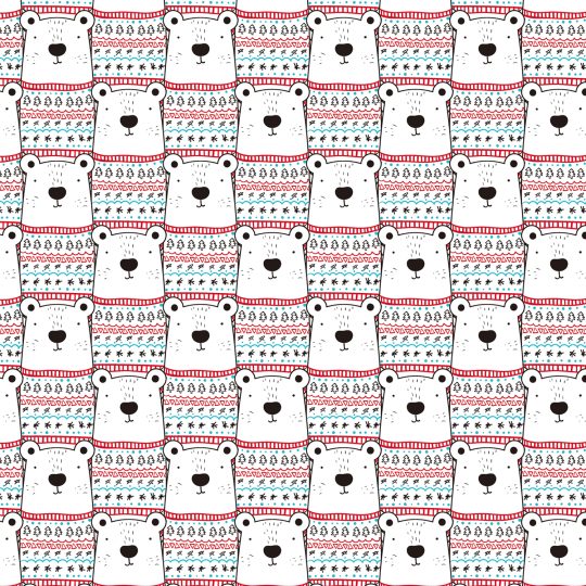 Sweater Bears Gift Wrap